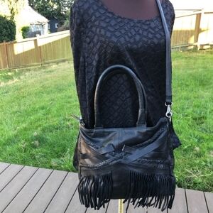 Day & mood fringe bag